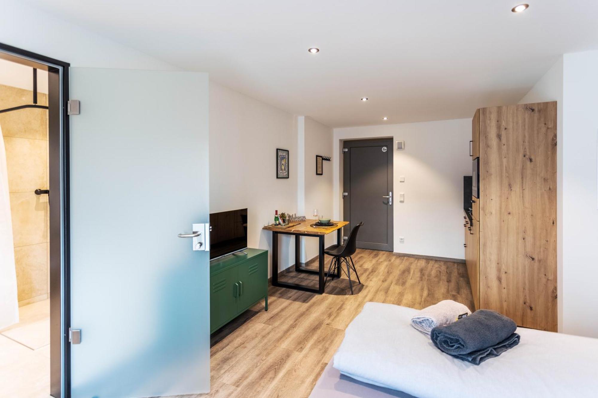 City-Apparte Boarding -Studios- Dein Flexibles Zuhause In Gronau 格罗瑙 外观 照片