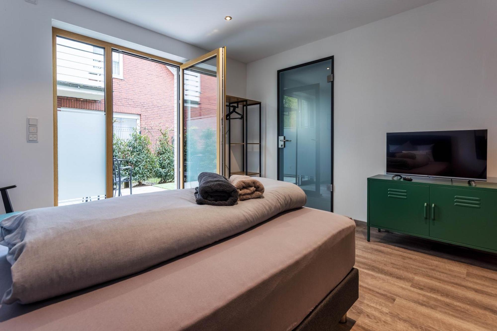 City-Apparte Boarding -Studios- Dein Flexibles Zuhause In Gronau 格罗瑙 外观 照片