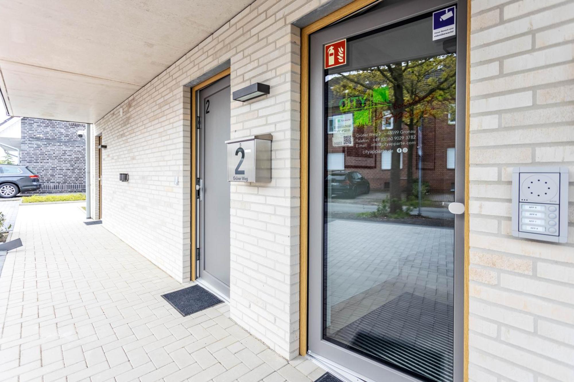 City-Apparte Boarding -Studios- Dein Flexibles Zuhause In Gronau 格罗瑙 外观 照片