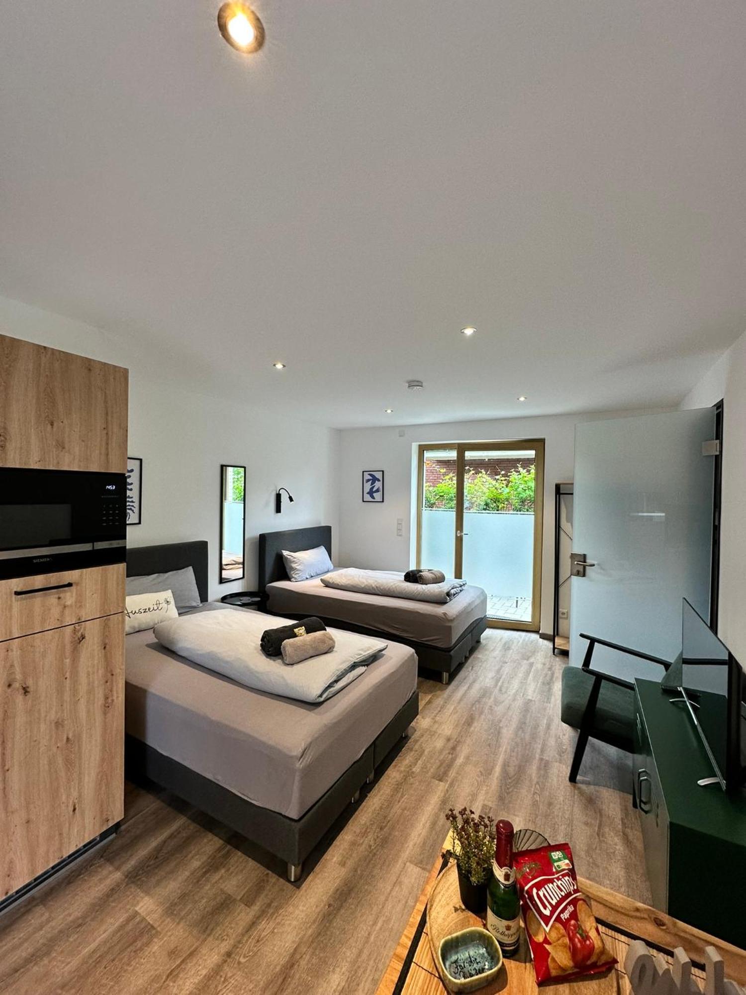 City-Apparte Boarding -Studios- Dein Flexibles Zuhause In Gronau 格罗瑙 外观 照片